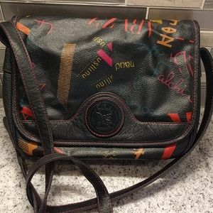 Falchi Sport retro vintage graphic print purse